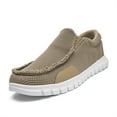 thumbnail image 5 of GHFKKB Men's Shoes Loafer Slip-Ons Khaki Size 8, 5 of 7