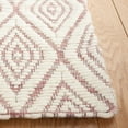 thumbnail image 3 of SAFAVIEH Marbella Winston Diamond Area Rug, Dark Pink/Ivory, 3' x 5', 3 of 8