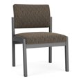 thumbnail image 1 of Fauteuil d'Appoint Sans Accoudoirs Lenox en Acier pour Réception / Acier Charbon / Brun, 1 of 5