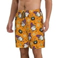 thumbnail image 2 of Goofa Halloween Witches Gnome Printed Mens Swim Trunks Summer Quick Dry Short Beach Swimwear Bathing Suits-X-Large, 2 of 9