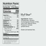 Medtrition HyFiber Daily Liquid Fiber Supplement for Regularity, 12g Soluble Fiber per oz, 25 Pack
