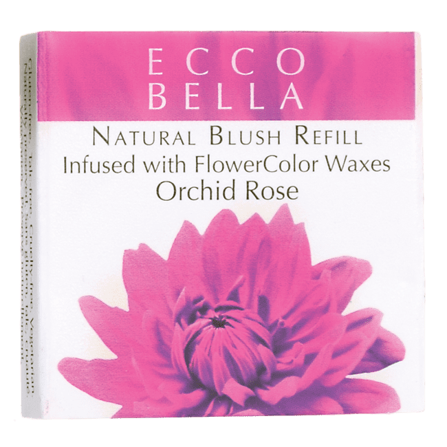 Ecco Bella Natural Blush Refill Infused with Flowercolor Orchid Rose