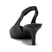 Aerosoles Louis Women's Velcro Slingback Comfort Kitten Heel