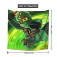 thumbnail image 3 of Ninjago Tapestry 59x59 Inch Wall Hanging Blanket Soft Tablecloth Wall Hanging Tapestries Home Decor Posters For Home Dormitory, 3 of 9