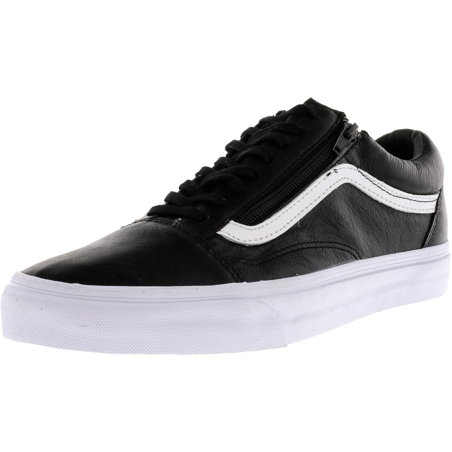 vans leather black old skool