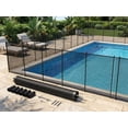 thumbnail image 1 of YUSAZENS Mesh Pool Fence, Removable Safety Pool Barrier for Inground Above Ground Pool Backyard Garden 4x12ft, 1 of 8