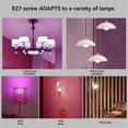 thumbnail image 5 of Led Colorful Light Bulb E27 Screw Bulb Lamp Dimming Power 15W, 5 of 5