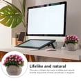 thumbnail image 5 of Masteelf Artificial Bonsai Gypsophila Potted Plant, Realistic Faux Simulation Decorative Plant for Home and Office, 5 of 8