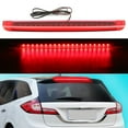 thumbnail image 3 of Universal Car Motorcycle Red 12V 20 LED 3RD High Mount Brake Tail Stop Light, 3 of 8