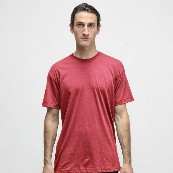 Los Angeles Apparel USA-Made 50/50 Poly/Cotton T-Shirt