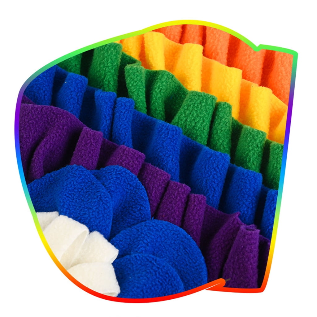 Miiottaa Dog Snuffle Toy Enrichment Treat Dispensing Toy Chew Resistant Soft Chew Toy For Dog Encouraging Foraging Skill