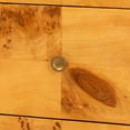 thumbnail image 6 of bali & pari Netra Natural Real Burl Wood 6-Drawer Dresser, 6 of 11