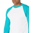 thumbnail image 3 of Soffe Men's 3/4 Sleeve Baseball Jersey, 3 of 5