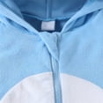 thumbnail image 6 of FYDUU Baby Boys Girls Halloween Outfit Cute Bunny Hooded Romper Sleeveless Bodysuit Tops with Leg Warmers 2 Piece Outfits 3-6 Months, 6 of 9