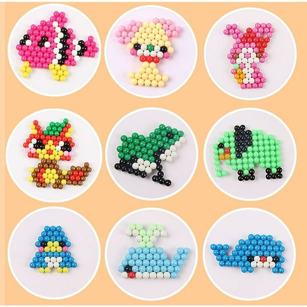 Pixobitz, Exclusive Creator Pack with 522 Water Fuse Beads, Decos and  Accessories, Makes 3D and 2D Creations with No Heat, Arts and Crafts Kids  Toys