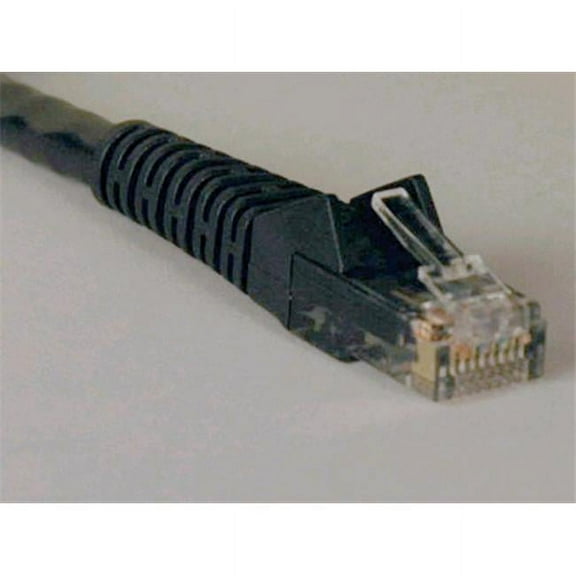 14Ft Cat6 Gigabit Black Snagless Patch C