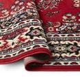 thumbnail image 5 of Home Dynamix Premium Sakarya Traditional Medallion Runner Area Rug, Red/Black, 1'9"x7'2", 5 of 6