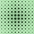 thumbnail image 1 of Ahgly Company Machine Washable Indoor Square Transitional Mint Green Area Rugs, 5' Square, 1 of 7