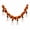 5.9ft  10 lighted #B, variant on Halloween Ghost Witch Lights String Garland, Lighted Cute Hanging Ghosts with Witch Hats & Brooms, Warm Glow Fairy Lights for Indoor Outdoor Halloween  Party Decor