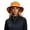 Orange, variant on VBEWZET Unisex Waterproof Wide Brim Bucket Rain Hat, Foldable Wind Lanyard Outdoor Sun Hat, Lightweight Packable Fishing Hiking Travel Protection Cap Red One Size