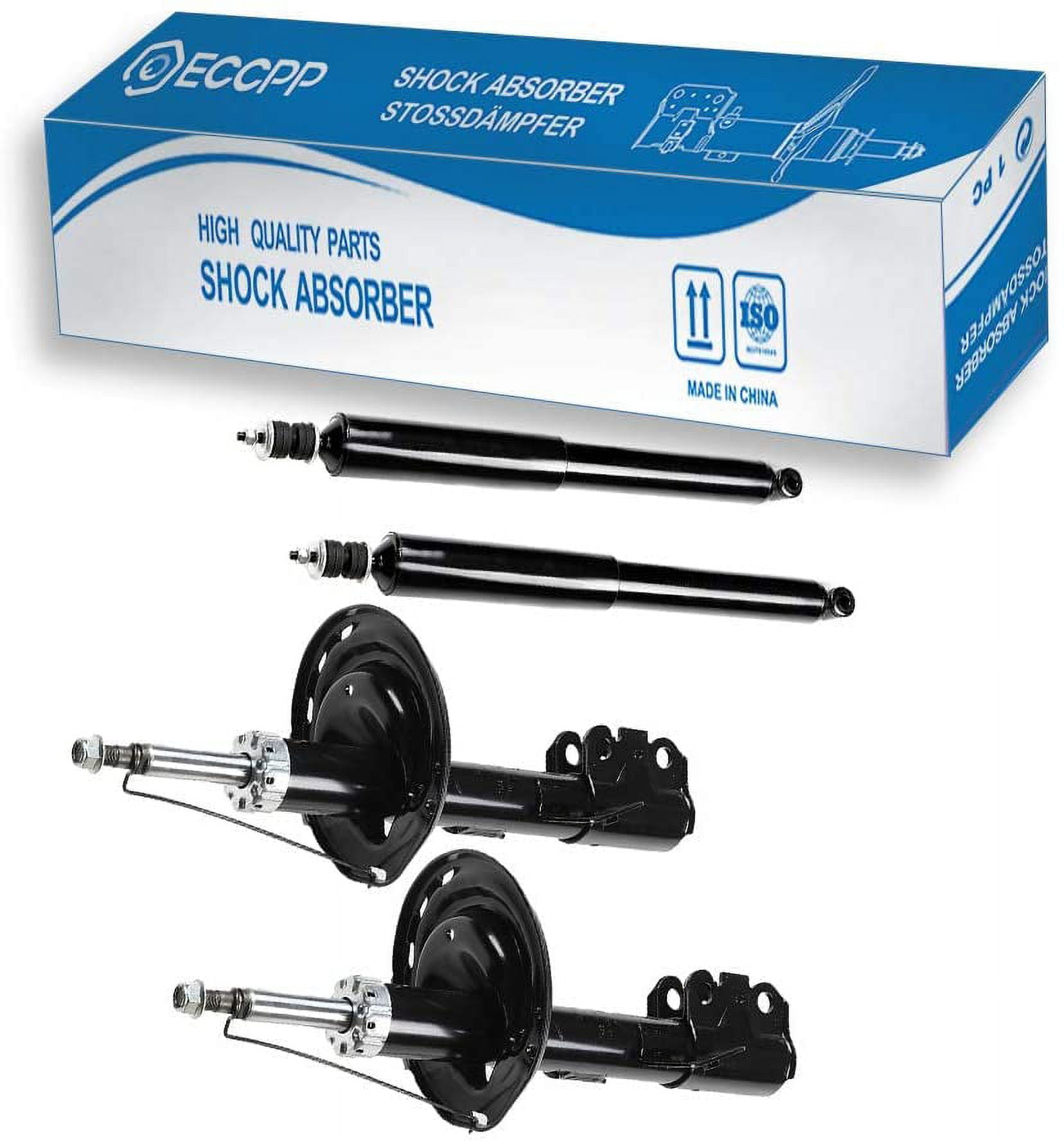 Shocks Struts,ECCPP Front Rear Shock Absorbers Strut Kits Compatible with 2007 for Ford for E-150,1992 1993 1994 1995 1996 1997 1998 1999 2000 2001 2002 2003 2004 05 06 07 for Ford for E-250 345080