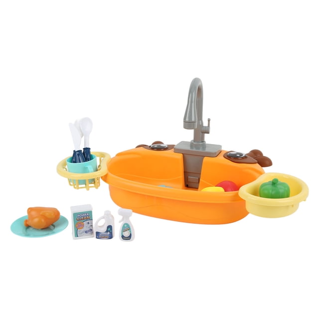 Play Play Electric Lavamavia, Lavavajillas Eléctricos Jugando A Juguete Material Premium Diseño Profesional Para Niñas Para Niños Para Educación