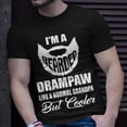 thumbnail image 2 of Drampaw Grandpa Bearded Drampaw Cooler TShirt, 2 of 6