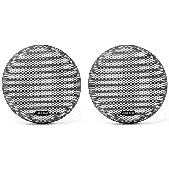 2 Alpine KTE-12G.3 Grille for Alpine R2-W12D4 and R2-W12D2 12" subwoofers