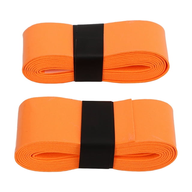 unidades de fundas para baquetas, antideslizantes y absorbentes del sudor, de PU, color naranja