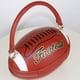 thumbnail image 1 of Bolso de mano con forma de balón de fútbol americano Fernando moderno rojo, 1 of 8