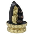 thumbnail image 1 of Adornos de fuente de resina, estatua de Buda de resina, adorno de agua para el hogar, fuente de mesa, rendimiento confiable, 1 of 12