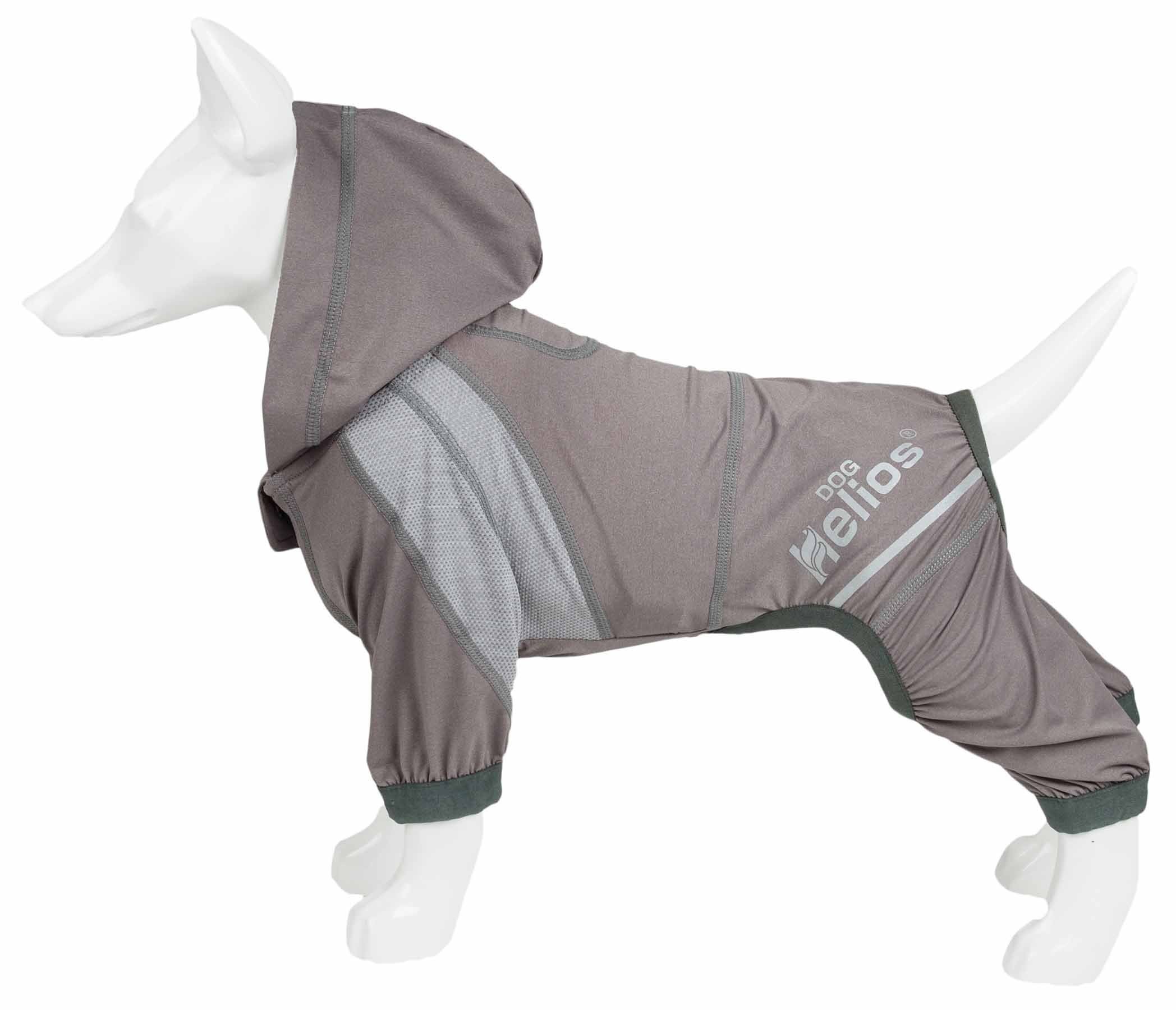 Dog Helios ® 'Namastail' Lightweight 4-Way Stretch Breathable Full Bodied Performance Yoga Dog Hoodie Tracksuit