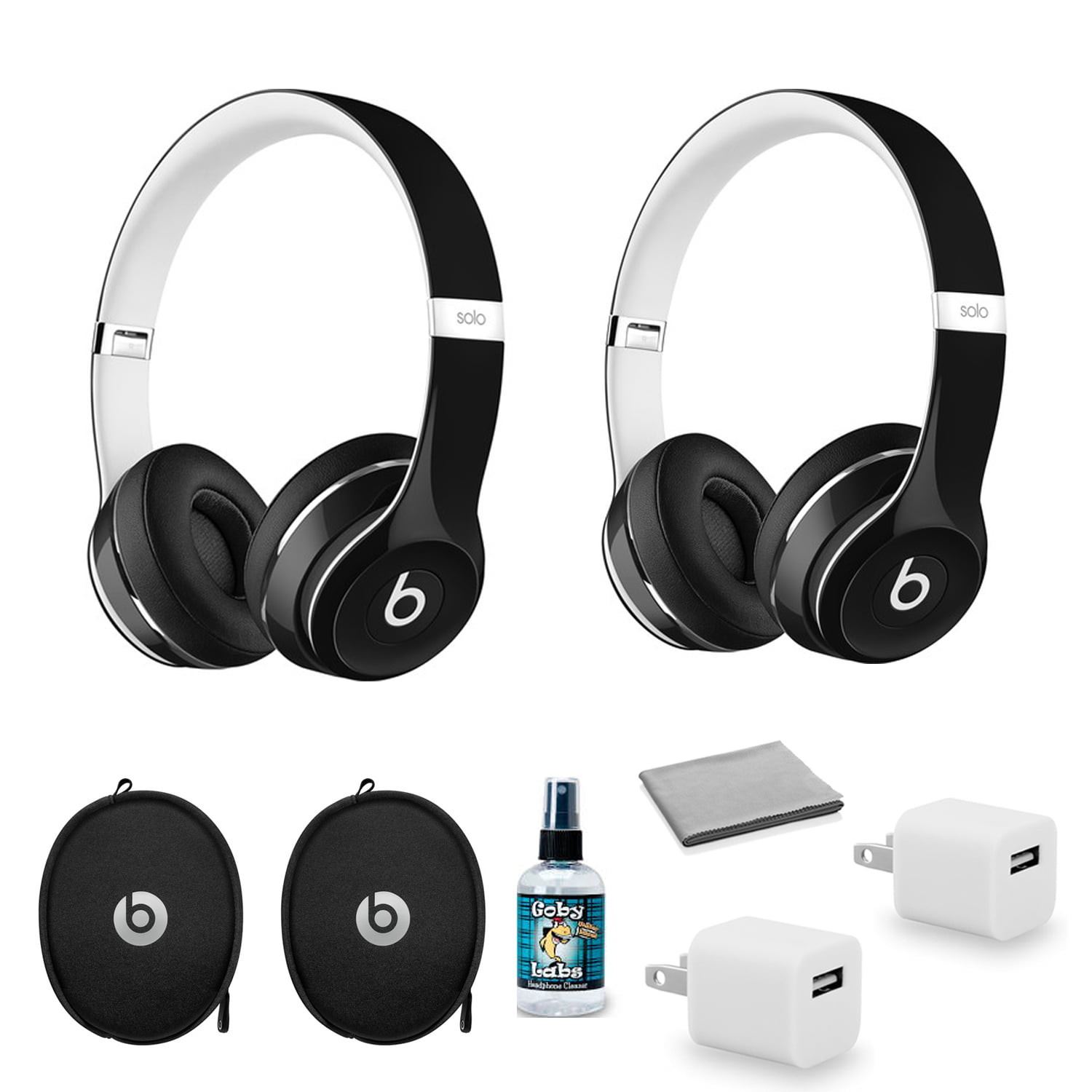 Beats by Dr. Dre Solo2 Wired On-Ear Headphones 2-Pack (Luxe 