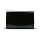 thumbnail image 2 of Bolso de mano CHARMING TAILOR con solapa de charol para mujer, color negro, 2 of 7