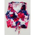 thumbnail image 1 of Juicy Couture Front Tie All Over Floral Terry Cloth Tank ( S ), 1 of 2