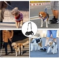thumbnail image 4 of Dog Carrying Harness, Reflective Support Vest with Handle for Senior Dogs, Mobility Aid for Weak Rear Legs, XS-XL Sizes, 4 of 5