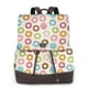 thumbnail image 1 of Disketp Colorful Donuts Mochila de Cuero para Mujer, Bolso de Espalda Antirrobo con Estilo para Viaje, Trabajo y Uso Diario, 1 of 4