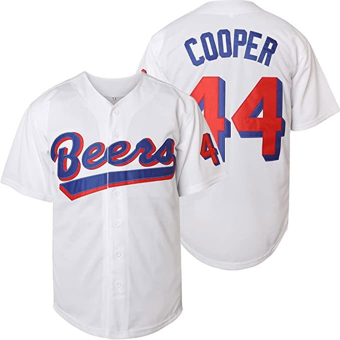 amerikansk dollar kalv helt bestemt Joe 'Coop' Cooper BASEketball Beers Jersey - Walmart.com