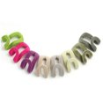 thumbnail image 1 of 10pcs Hanger Hooks Connector, Mini Flocking Cascading Hanger Rack for Cabinet Closet, 1 of 5