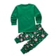 thumbnail image 3 of Conjunto de pijamas para chico, ropa para bebé, ropa de dormir para niña, ropa de dormir para niños, pijamas navideños de Papá Noel, conjunto de ropa de algodón 2-7T, 3 of 4