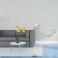 thumbnail image 2 of Asa de mueble,Tirador de latón con forma de lazo para muebles o armario,Bandeja para servir,Bandeja rectangular para servir en la cocina con asa,Bandeja de almacenamiento Plato para servir, 2 of 8