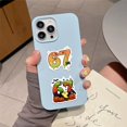 thumbnail image 5 of 55Pcs 67 Stickers Six Seven Meme Sticker Waterproof Decals for Journal Scrapbook Laptop Phone Water Bottle Fun Meme Gifts for Teens Adults Birthday Presents, 5 of 5
