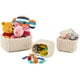thumbnail image 4 of Cesta de almacenamiento de algodón, caja de almacenamiento, oficina Beige, baño, organizador de armario para habitación de niños, 3 uds., 4 of 5