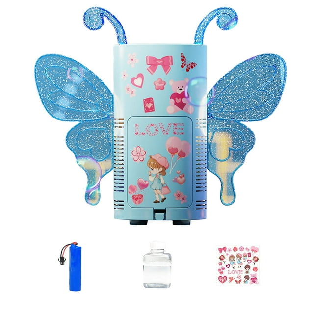 Machine pour Enfants Souffleur Automatique Jouets d'Extérieur Fête pour Tout-Petits 240ml Grande Capacité Facile à Utiliser
