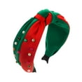 thumbnail image 4 of Diadema Navideña Jinwen Con Foto para el Pelo Verde Rojo, 4 of 8