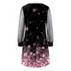thumbnail image 5 of Minivestido Sexy de cuello alto para mujer, vestido brillante con corsé, vestido de tubo de malla de manga larga, ajustado para fiesta, Club y noche Fridja  NMB2754, 5 of 6