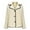Beige, variant on Gamivast Women's Winter Wool Coat Lightweight Suede Lapel Collar Button Down Long Sleeve Jackets with Pockets Casual Business Fall Fashion Trim Outerwear