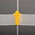 thumbnail image 3 of Isolant Électrique pour Clôture, Poteau Rond, Style Occidental, Jaune -2336-25, 3 of 3
