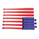 thumbnail image 2 of Letrero colgante Decoración Bandera americana Decoración Letrero de puerta Letrero colgante de licencia de decoración para de Sunnimix bandera de arte de pared, 2 of 8