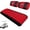 Black+Red, variant on 10L0L Golf Cart Seat Covers Set for EZGO Marathon,Club Car DS Pre2000,Yamaha G2 G9 G16 G19 G22 ; Washable Breathable Air Polyester Mesh Cloth, Cool in Summer and Warm in Winter Golf Cart Accessories